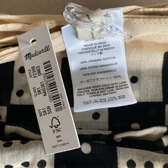 NWT Madewell Bandana Sandy Shore - Picture 4 of 4